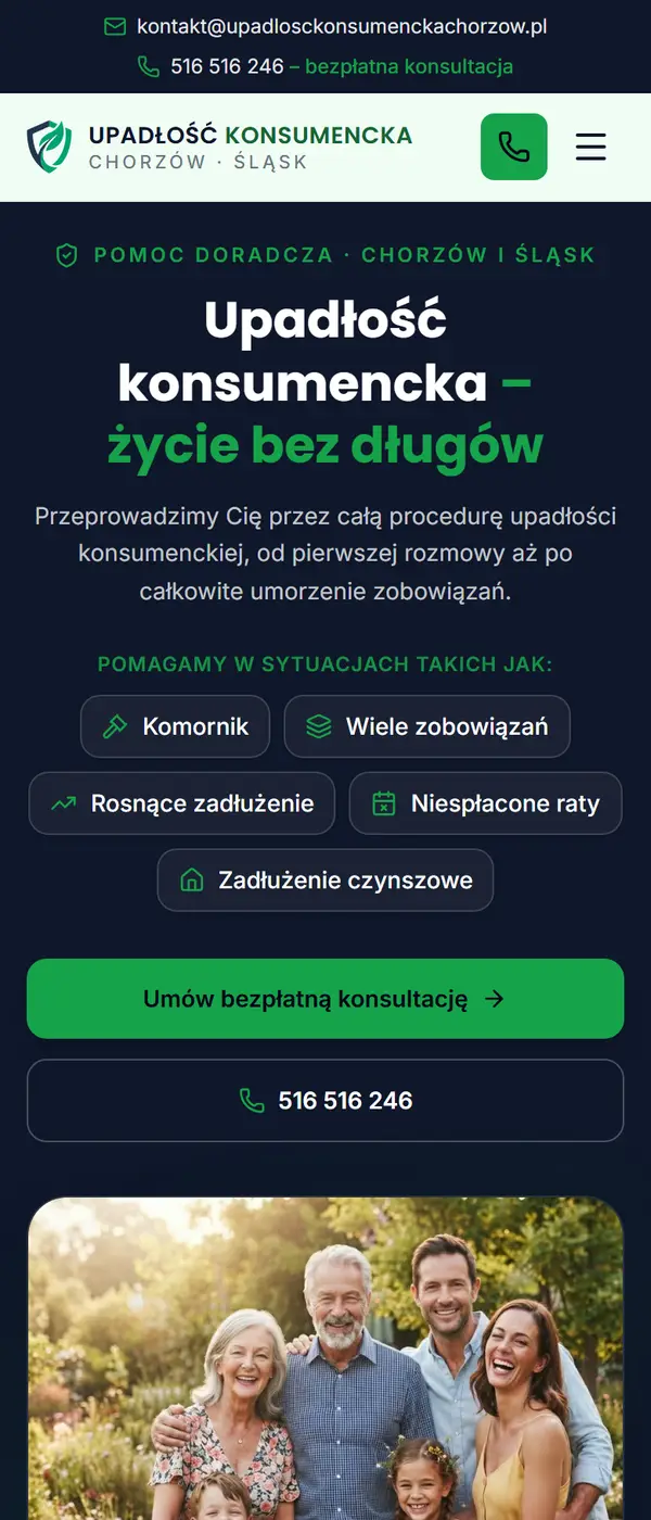 Upadłość Konsumencka Chorzów: wersja mobilna